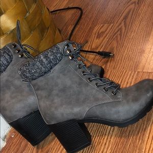 Heeled Ankle Booties